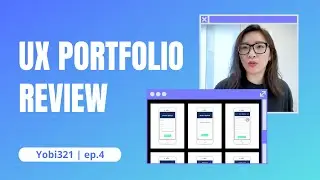 UX Portfolio Review ep.4 | Transition Into UX with a Different Background