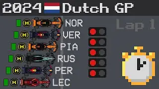 2024 Dutch Grand Prix Timelapse