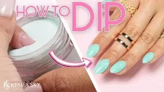 💅🏼How to do Dip Powder for Beginners ✨  Nail Tutorial ⚬ Dip Powder 101 📚✅