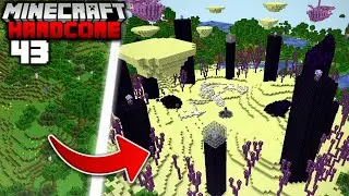 I Transformed the OVERWORLD into the END in Minecraft Hardcore (#43)