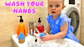 Five Kids Wash your hands Song Nursery Rhymes & Songs for Children