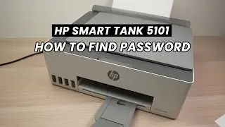 How to Find The Password of Your HP Smart Tank 5101 Printer