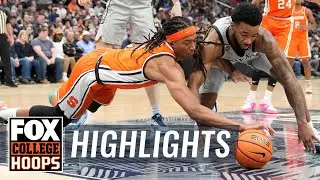 Syracuse Orange vs. Georgetown Hoyas Highlights | CBB on FOX