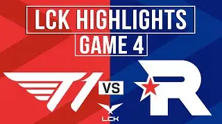 T1 vs KT Highlights Game 4 | LCK 2024 Summer Playoffs | T1 vs KT Rolster