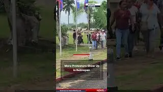 More Protestors Show Up in Belmopan