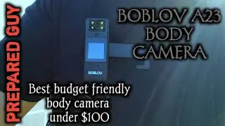 BOBLOV A23 BODY CAMERA REVIEW