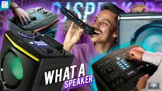 Amazing Speaker 🤯 Dual Wireless MIC | 8 Effects | karaoke maker | RGB | ZEB-THRUM DJ SPEAKER REVIEW