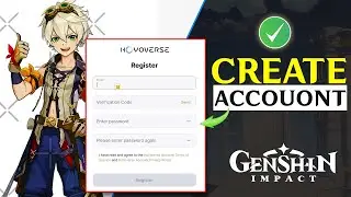 How to Create an Genshin Impact Account in 2024 | Signup Genshin Impact Account