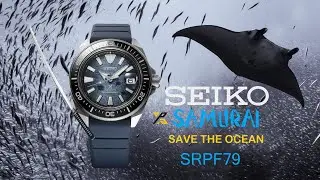 Deep Sea Manta Ray - Seiko Samurai Save the Ocean 2021 - TTS E:8