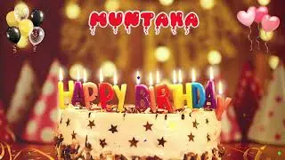 MUNTAHA Birthday Song – Happy Birthday to You