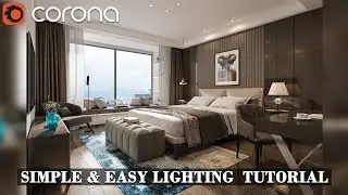 complete guide on how to do Interior Lighting  Vray to Corona Render lighting tutorial