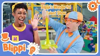 Blippi, Meekah, and Jordyn's Creative Workshop | 1 HR OF MEEKAH! | Educational Videos for Kids