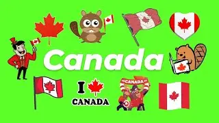 Animated Canada GIF Green Screen Pack (Free Download)