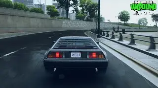 NFS Unbound - DeLorean DMC -12 (1981) Free Roam Gameplay [4K PS5]