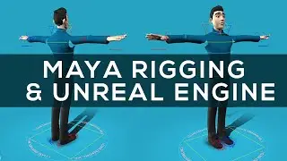 Learn Maya Character Rigging for Unreal Engine: Complete Guide to Fast 3D Animation & Rigging | 6.7