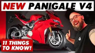 New 2025 Ducati Panigale V4 & V4S: 11 Things To Know!