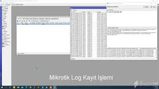 Mikrotik üzerinden gecen kulanıcı log kayıtlarının Windos Üzerinde Tutulması