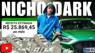 ✅Inédito! Nicho Lucrativo Fora da Caixa p Ganhar Dinheiro com Canal Dark