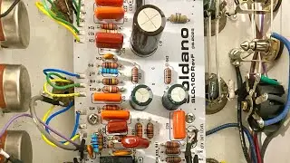 SLO 100 mk2-demo of new last preamp mods upgrade-bright capacitor type change-no pedals