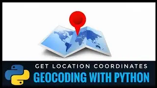 Get location coordinates | Geocoding | Python | #pyGuru