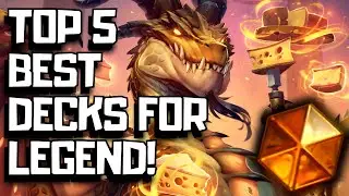 Best Hearthstone Decks For Easy Legend In September!