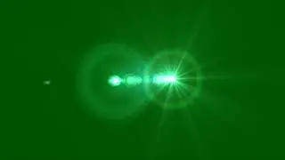 Copyright Free Green Lens Flare Green Screen - Royalty Free Footage