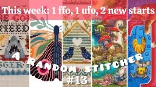 FLOSSTUBE #13: (Celebration) CHANGES, New starts, illegal copies & bullies #crossstitch