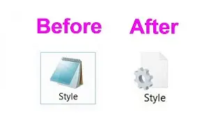 How To Restore Your Default File icon