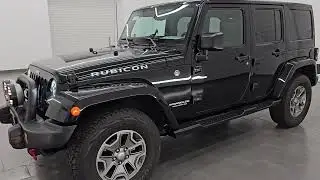 2016 JEEP WRANGLER UNLIMITED RUBICON HARD TOP AUTO JOSE SPECIAL TOW FULL 4K WALKAROUND 14819Z