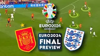 England x Spain Tactical Preview | Euro 2024 Final