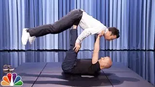 Tim Ferriss and Jimmy Do AcroYoga