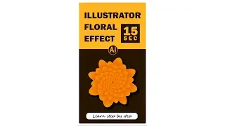 Illustrator floral design