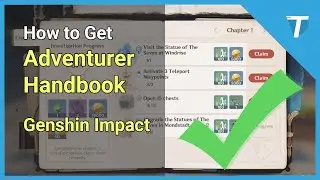 ✅  Genshin Impact -  How to Get Adventure Handbook (2020)