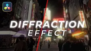 Aperture Diffraction Effect in Davinci Resolve