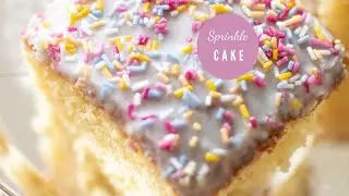 How to make old school dinner Cake | Easy Cake Recipe | Sprinkle cake