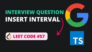 Insert Interval - Leet Code 57 - TypeScript