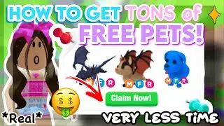 How to GET A LOT Of “FREE” Pets In Adopt Me! 😱 *Methods* Its Cxco Twins