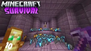 I Raided END CITYS In Survival Minecraft...