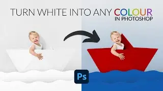 Turn White Into Any Colour with Photoshop - Kelly Brown