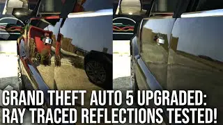 Grand Theft Auto 5's Ray Traced Reflections Upgrade Tested on PS5 and Xbox Series X