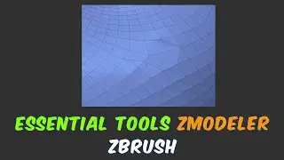 MOVE | SPLIT | COLLAPSE - Edge Actions - ZModeler - ZBrush Tutorials