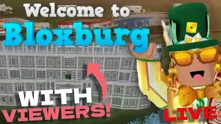 [LIVE] Playing BLOXBURG with viewers!! | Money Giveaways!