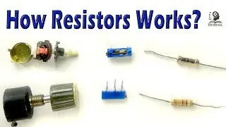 How both Fixed and Variable Resistors Works? (Fixed carbon resistor,  Potentiometer and Trimmer)✔