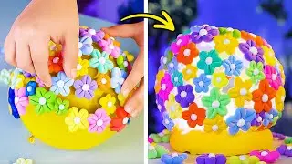 Criações incríveis de argila e epóxi 🧩🌟 Artesanato DIY fácil em casa!