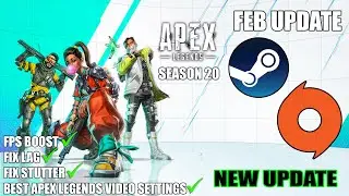 Apex Legends Season 20: How To BOOST FPS and Optimize Performance (FEB) ✅*NEW UPDATE*