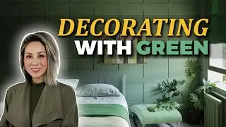 DECORATING WITH GREEN 💚 (Light & Airy vs. Dark & Moody!) | Julie Khuu