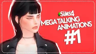 Sims 4 Animation Pack | Mega Talking Animations #1 (FREE)