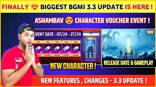 BIG CHANGES 😍 Bgmi 3.3 Update is Here | Bgmi New Update | Bgmi / Pubg 3.3 Update Gameplay