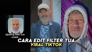 Cara Edit Foto Jadi Tua Viral Tiktok || Edit Foto Sipaling Filter Tua