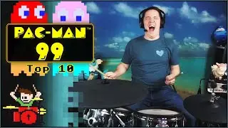 Pac-Man 99 Top 10 On Drums!